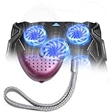 Laptop Cooling Pad, TeckNet USB Powered Silent Gaming Laptop Notebook Cooler Cooling Pad Stand with 5 Fans and Blue LED Lights for MacBook Pro, Fits 12