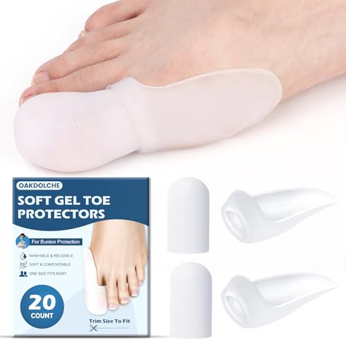 OAKDOLCHE 20Pcs Bunion & Toe Set