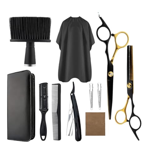 Outil coiffure unisexe ensemble professionnel ciseaux cheveux pour coupe maison