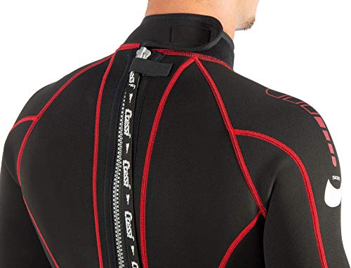 Cressi UV457005 Tortuga 2.5Mm Man, Black/Red thumb #3