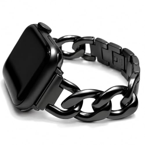 [Royce&Roland] �A�b�v���E�H�b�`�p �X�e�����X �`�F�[�� �o���h �H��ʔ��� �L���L�� �����Y ���f�B�[�X ���� | stainless 316L�� Apple Watch�p Series12/11/10/9/8/7/6/5/4 SE3/2/