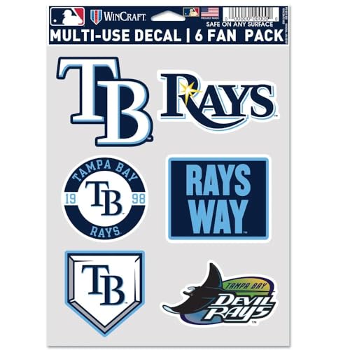 Tampa Bay Rays Multi Use 6 Fan Pack