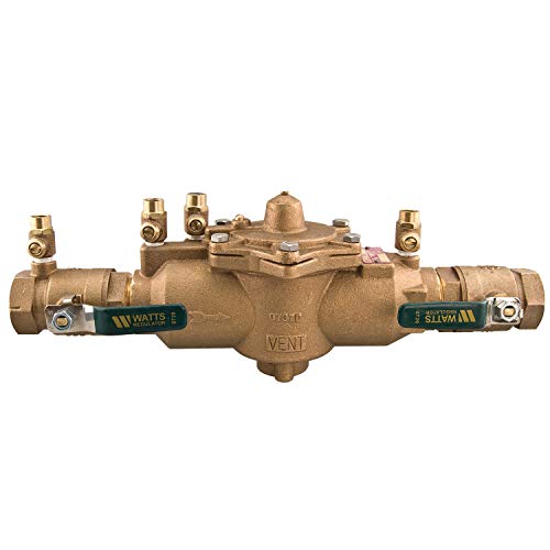 Watts 1 1/2" Female Reduced Pressure Zone Assembly, 0391006-LF009M2-QT Watts 1 1/2" Female Reduced Pressure Zone Assembly, 0391006-LF009M2-QT