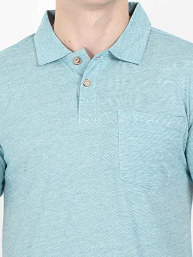 Image of ECOLINE Clothing Eco-Friendly Men's 50 /50 Blend Polo T-Shirt (Pack of 2)