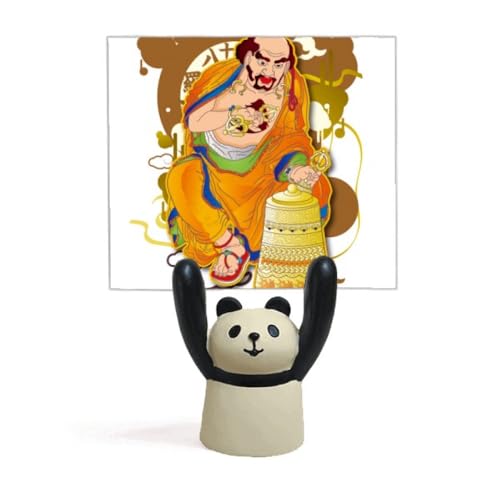 Support pour mémo Dix-huit Arhats motif panda pour ne plus oublier vos notes