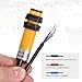 MECCANIXITY E3F-DS10P1 Photoelectric Sensor, 300mA DC6-36 V M18 Diffuse Reflection Photoelectric Switch Sensor 3 Lines Detection Distance 10CM PNP NO with Mounting Bracket for Industrial