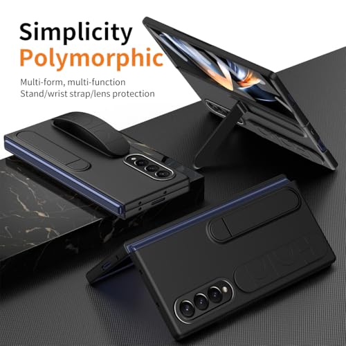 Protection écran Z Fold 4 intégrée contre rayures avec coque fine