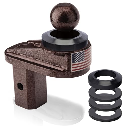 4 Inch Offset Gooseneck Ball Hitch Extender