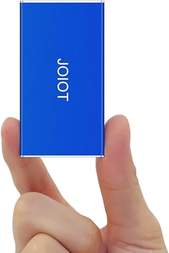 Miniatura 1 de JOIOT Mini SSD portátil de 500 GB Unidad externa de estado sólido - Hasta 540 MBs, USB 3.1 Gen 2 SSD externo ultrafino, azul
