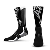 For Bare Feet WNBA LAS VEGAS ACES Zoom II Crew Sock Size Large