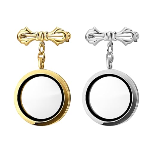 TYFGRT 2 Pièces Arc Photo Petit Cadre Photo Bouquet De Mariage Pendentif Broche De Mariage Pendentif Accessoires Photo Broche Souvenir Décoration Photo