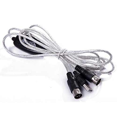 Sanoxy Usb Midi Cable Converter Pc To Music Keyboard Window Win Vista Xp, Mac Os #TOP7