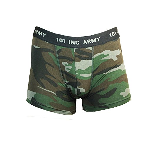 Epic MilitariaHerren Boxershort Mehrfarbig woodland camouflage