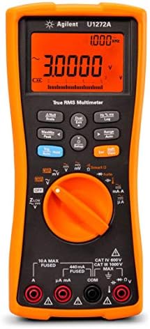 KEYSIGHT U1272A Handheld Digital Multimeter, 4.5 Digit, Water and Dust Resistant