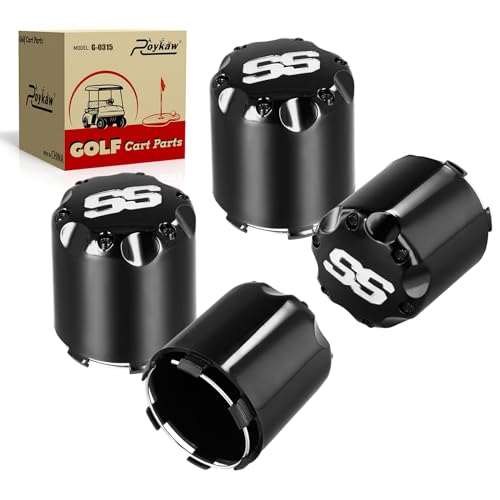 Cache-moyeux universels de rechange pour roue voiturette golf 8 10 12 pouces