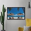 Palm Trees Oceanside in Boracay Island Diamond Painting Kits Full Drill Diamond Art Kits Crafts for Home Wall Decor 8"x12" #4