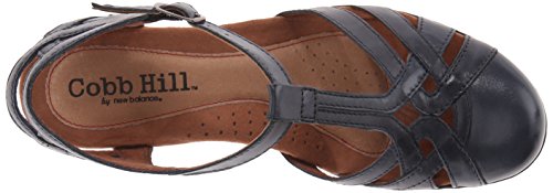 Cobb Hill Womens Aubrey Heeled Sandals, Navy, 7 Wide Us #TOP4
