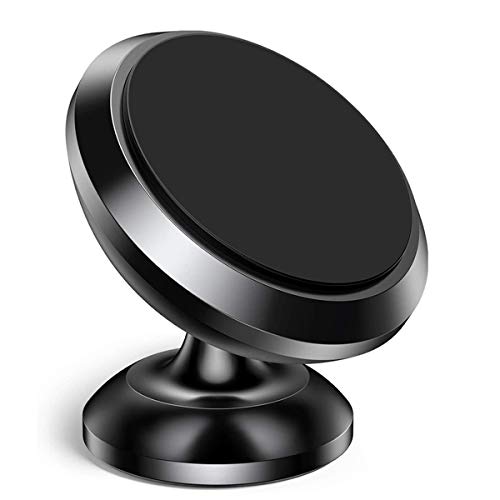 KARYLAX Support Fixation Magnétique Smartphone pour la Voiture, Fixation sur Grille d'aération et Tableau de Bord Auto, Support Voiture 360° pour Smartphone...