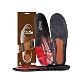Ortosole Work Boot Insoles for Men & Women – Gel Cushion Orthopedic Inserts for Steel Toe & Safety Shoes, Shock Absorbing Memory Support for Standing All Day