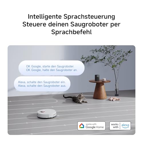 Xiaomi S40C Saugroboter mit Wischfunktion, 5000Pa, App- und Sprachsteuerung – Ansicht 10