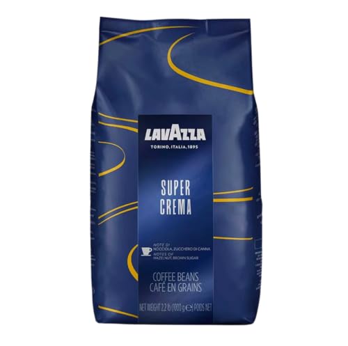 Lavazza Super Crema Espresso - Café en grano - 1 kilo