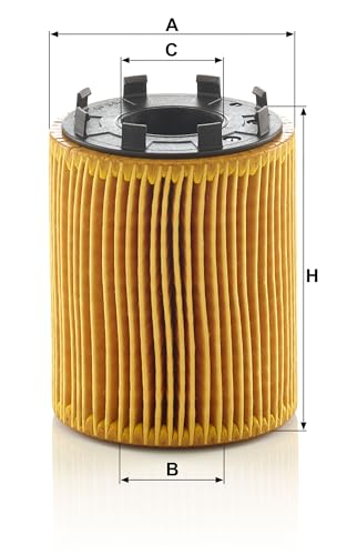 MANN-FILTER Hu 7041 Z Filtro Dell'olio - Per Autovetture + Veicoli Commeriali - 2