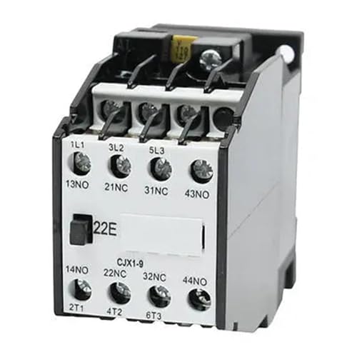 Contactor CA CJX1-9A 660V evita averias por sobrecarga en motores de cuatro polos