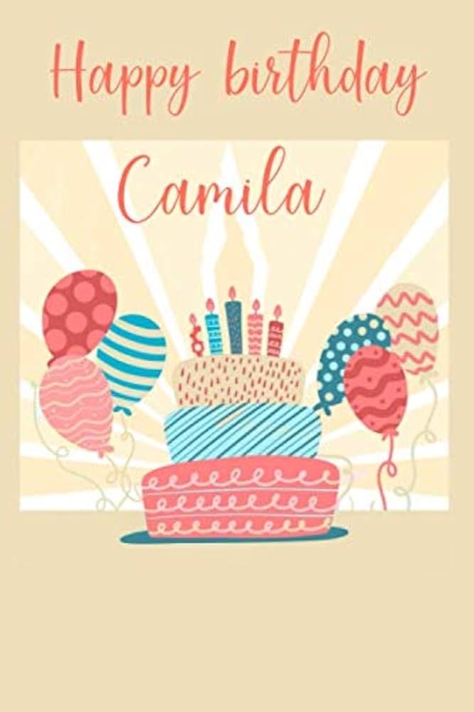 Total 39+ imagem happy birthday camila - br.thptnganamst.edu.vn