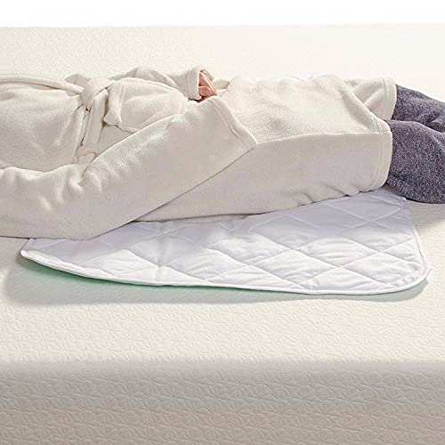 Image of DMI Waterproof Sheet to be Used as a Bed Pad, Bed Liner, Mattress Protector, Pee Pad, Furniture Cover or Seat Protector with Quilted Slide Sheet and 4 Layers of Protection, Without Straps, 36 x 40