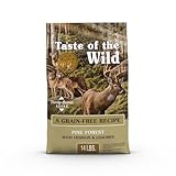 Taste of the Wild Grain Free High Protein Real Meat Recipe Pine Forest Premium Dry Dog Food