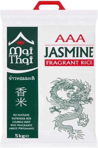 Mai Thai AAA Jasmine Rice, (Pack of 1), 5kg