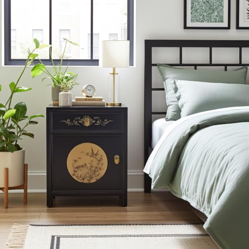 OPIUM OUTLET Meuble Chambre Commode Table de Nuit Table de Chevet Console Buffet chiffonnier Cabinet Armoire Chinois Asiatique Oriental Antique Vintage...