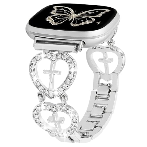 REALSIGN LL^uXbg Fitbit Versa 4/Versa 3/Sense 2/Senseoh fB[X NXoh un[g^ rvoh pX}[gEHb`Xgbv (Vo[)