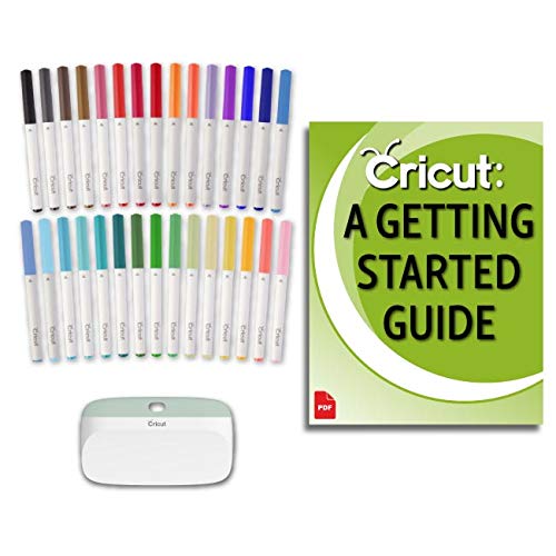 Cricut Beginner Bulk Pen Set, Essential Craft Tool, and Design Space Guide