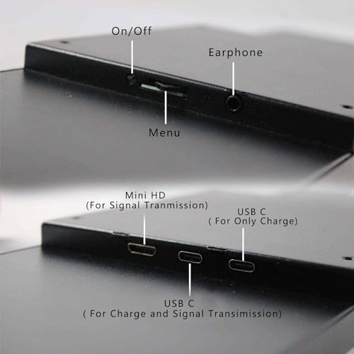 Image of VSDISPLAY 14.5'' 2560x720 2K IPS Monitor PC Case Screen Stretched Bar LCD | for Computer PC Case GPU CPU Secondary Display,Supports Type C Video Input