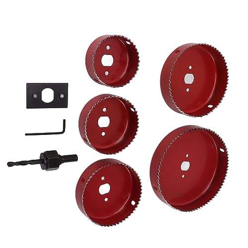 Juego de 8 brocas sierra para madera y metal miniatura 7