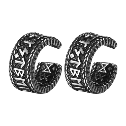 Boucles d'oreilles serpent cartilage faux piercing anneaux gothiques acier