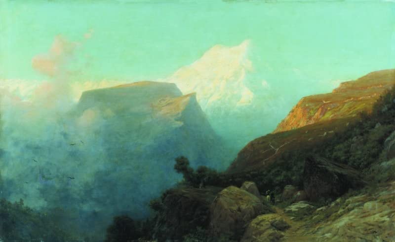 Art mural Lev Feliksovich Lagorio impression grand format 60x90