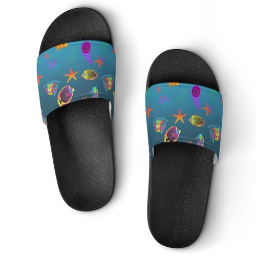 Claquettes femme hippocampe antidérapantes pour une sécurité maximale