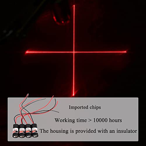 Red line Laser Module Industrial Laser Group Module Adjustable Focal Length,The housing is provided with an Insulator (line-1pack) - Image 4