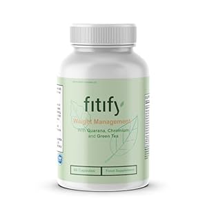 Fitify – 60 Capsules, Weight Management Capsules – Natural Ingredients, Cutting-Edge Food Supplement, Support Healthy Digestion, Supplement Heaven