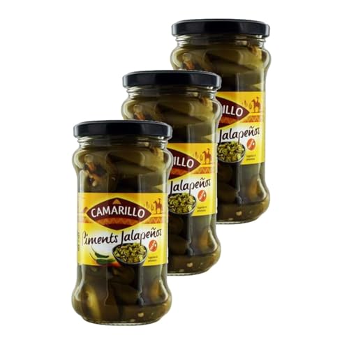 Lot 3x Piments jalapenos - Pot 280g