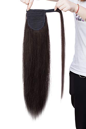 human hair ponytail