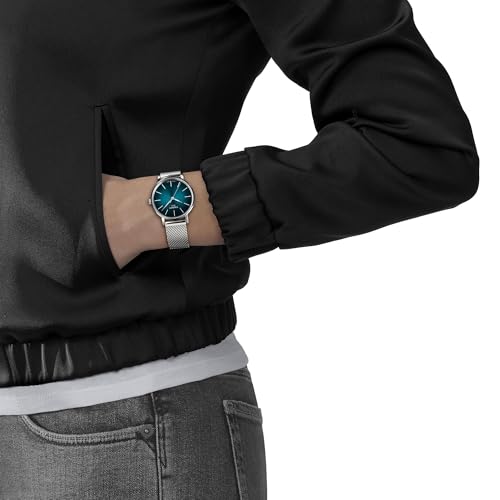 Tissot Unisex Everytime 34mm 316L Stainless Steel case Quartz Watches, Grey, Stainless Steel, 16 (T1432101109100)4