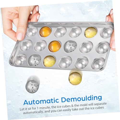 Molde para cubitos de hielo de acero inoxidable VANZACK miniatura 3