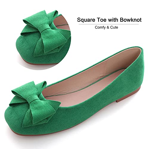 Image of Dear Time Women's Flats Shoes Bowknot Dressy Ballets Loafers Wedding Business Casual Walking Shoes