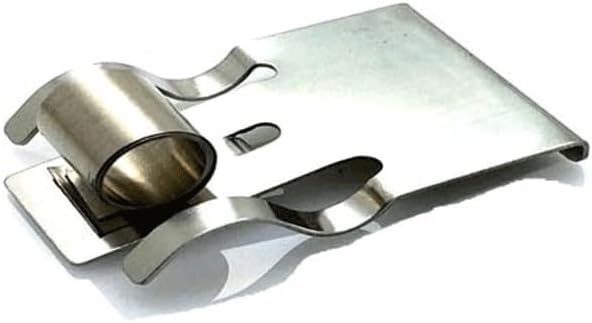 5pcs Stainless Steel Spring Clamp Carbon Brush Holder - Durable Compression Clip Circlip for Generators and Workshops(25x60mm)