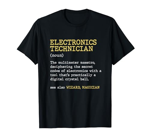 Electronics Technician The multimeter Dictionary Definition T-Shirt