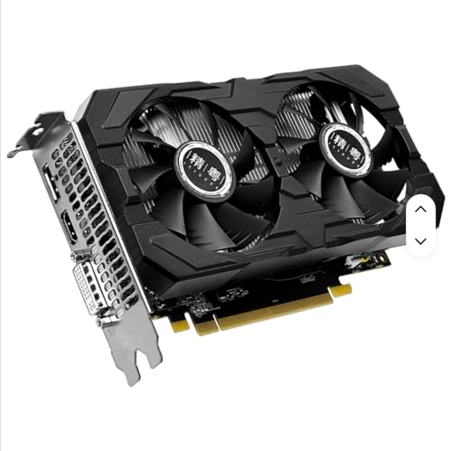 Image of AMD Radeon RX 580 Graphics Card, 8GB GDDR5 256-Bit, PCI Express 3.0 x16, Dual Fan Cooling, DisplayPort HDMI DVI, 4K Gaming