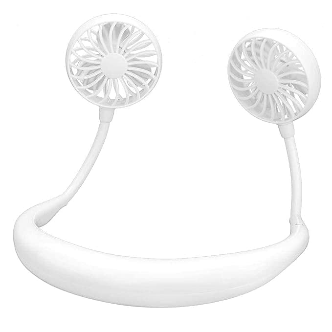 Yorten Hand Free Neck band Portable Wearable Mini Sport Fan USB Rechargeable Neck Electric Plastic Fan (B0BZPZBMSV) Amazon Price History, Amazon Price Tracker